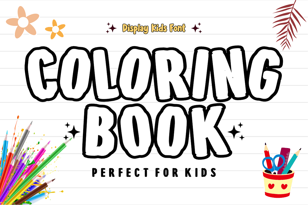 Simple Winter - Playful Comic Font, a Sans Serif Font by KiddoGlyphs Studio (Photo 3 of 4)