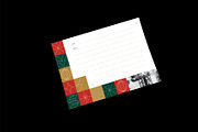 Modern Merry Christmas Greeting Card, a Card Template by Neermana (Thumbnail 4 of 4)