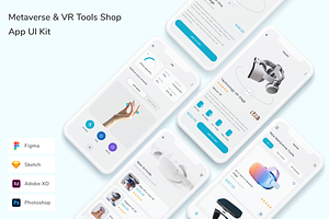 Metaverse & VR Tools Shop App UI Kit