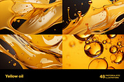 Yellow oil. 48 images, a Healthcare Illustration by Handmadefont (Thumbnail 7 of 12)