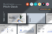 Business Pitch Deck PowerPoint, a Presentation Template by GoldenPixelStudio (Thumbnail 1 of 25)