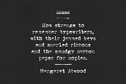 Mystery Typewriter font, a Serif Font by Ana's Fonts (Thumbnail 6 of 7)