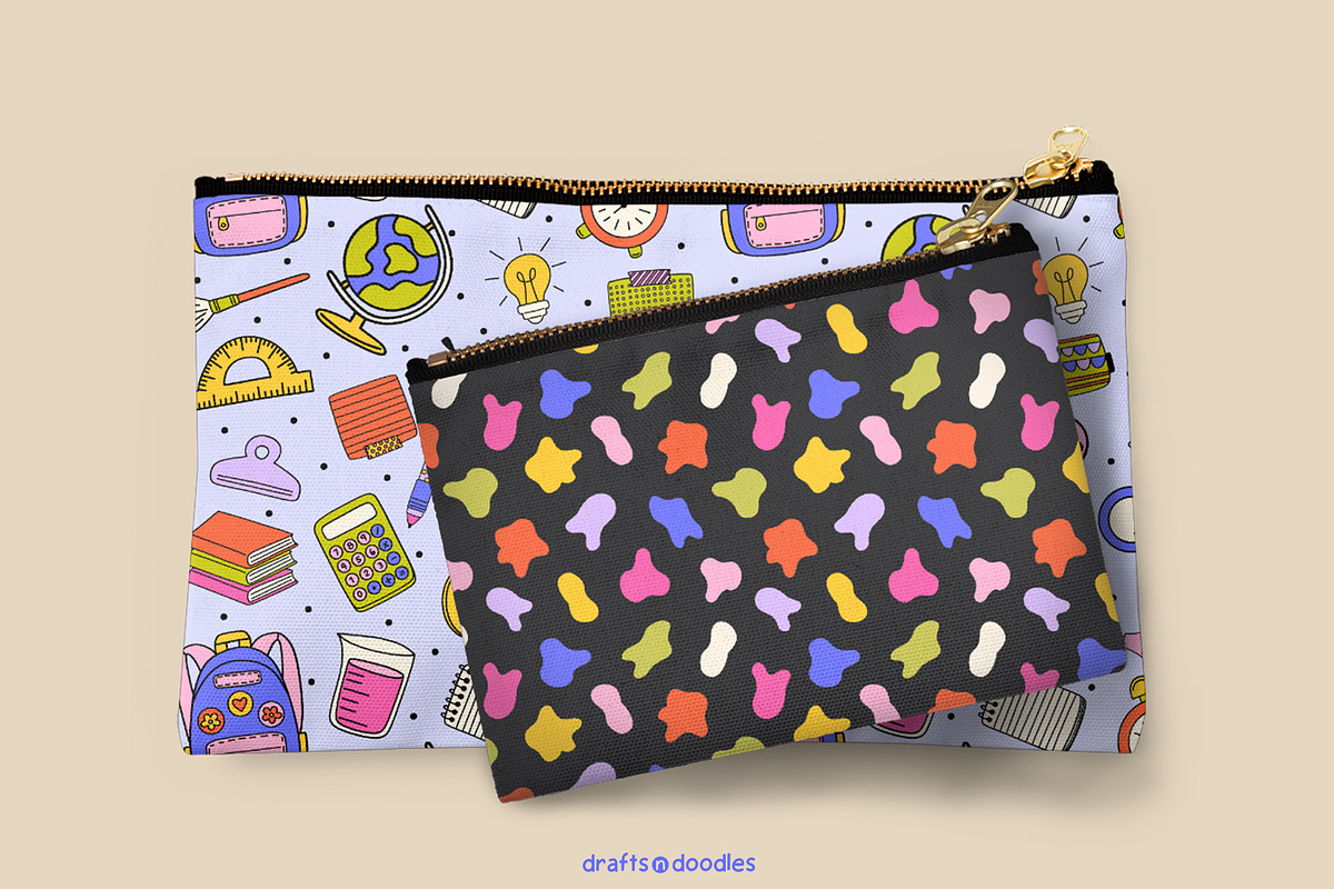 Back to School Clipart and Patterns, an Education Illustration by Drafts n Doodles (Photo 12 of 14)