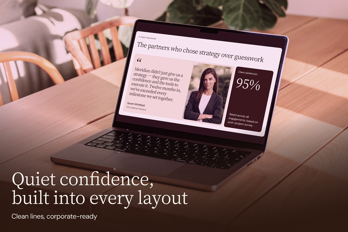 Pragma Consultant Deck PowerPoint, a Presentation Template by PaperSlides (Photo 8 of 8)
