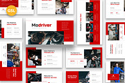 Modriver Car Services Google Slides, a Presentation Template by kerismaker (Thumbnail 1 of 6)