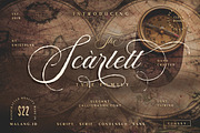 Scarlett Font Bundle, a Script Font by Swistblnk Std. (Thumbnail 2 of 16)