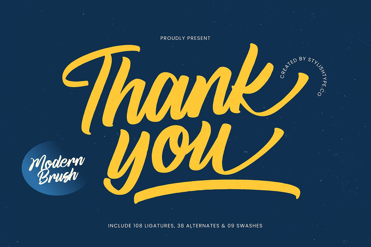 Goland Button Modern Brush Font, a Script Font by stylishtype.co (Photo 20 of 20)