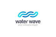 Water Wave Logo, a Branding & Logo Template by IKarGraphics (Thumbnail 3 of 3)