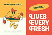 Roster Funy Bold Sans Serif, a Sans Serif Font by timelesstype.co (Thumbnail 12 of 15)