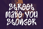 Leepazt Graffiti Display Font, a Handwritten Font by Maulana Creative (Thumbnail 5 of 7)