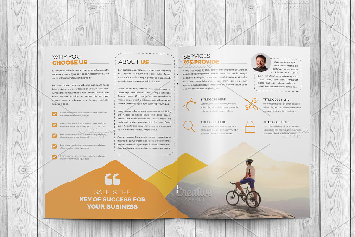 Corporate Bifold Brochure Template, a Brochure Template by Alice_s (Photo 10 of 12)