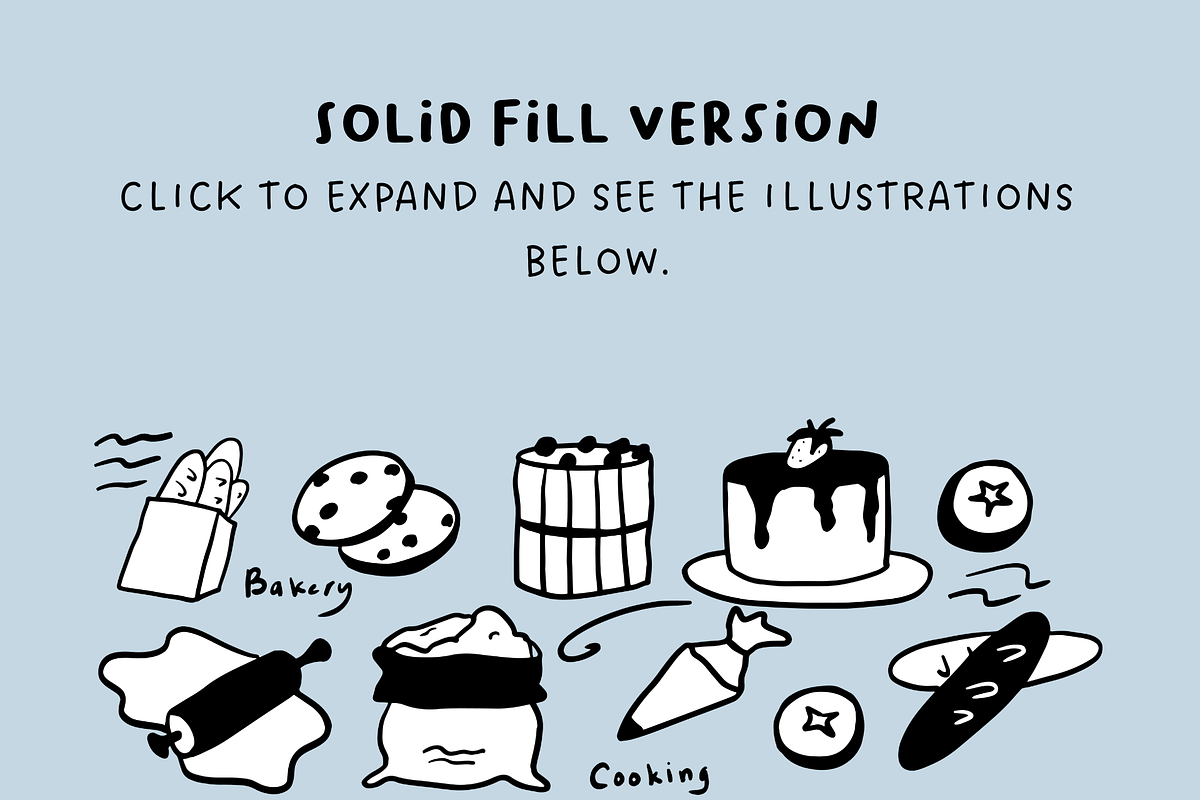 140+ Bread & Bakery Hand-Drawn Set, a Food Illustration by The Journey Atelier (Photo 6 of 20)