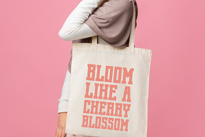 Cherry Blossom - Modern Slab Serif