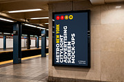 New York Metro Ad Screen Mock-Up 1, an Advertising Mockup by Graphic Shelter (Thumbnail 5 of 8)