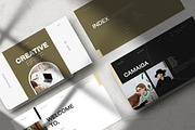 Creative Brief Template, a Presentation Template by White Graphic (Thumbnail 1 of 8)
