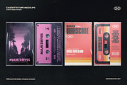 Cassette Tape Mockups, a Product Mockup by Indieground Design Inc. (Thumbnail 3 of 8)