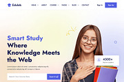 Eduleb - Education HTML Template, a HTML Template by Helenshop (Thumbnail 1 of 3)