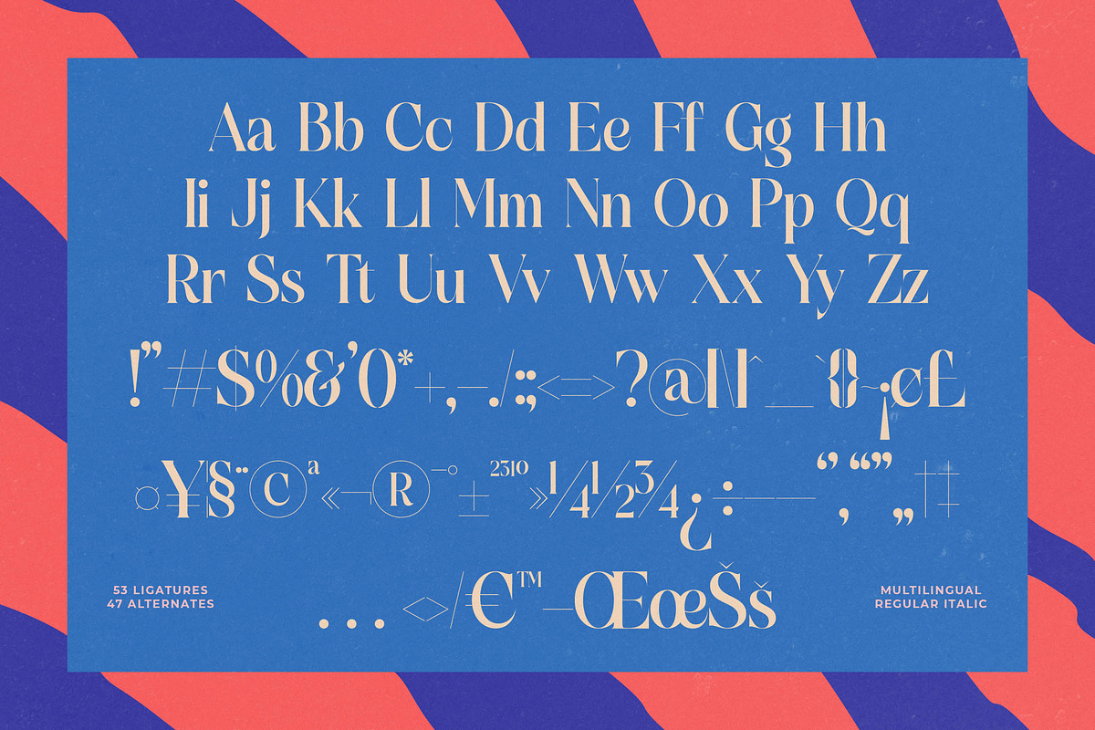 Galactic Knights Modern Serif, a Serif Font by timelesstype.co (Photo 13 of 15)