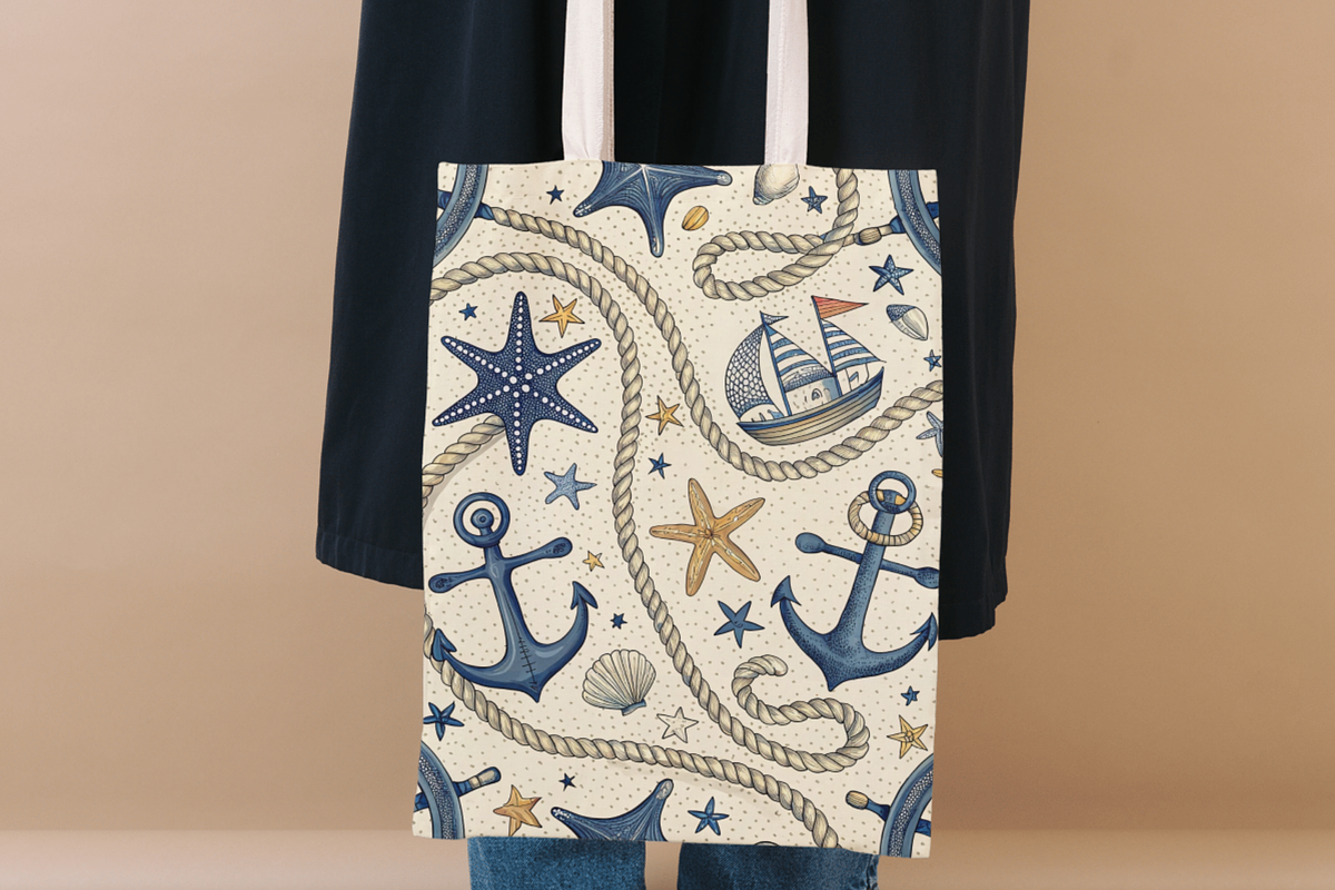 Nautical Anchor Rope Stripe Paper, a Pattern Graphic by FloridPrintables (Photo 8 of 10)