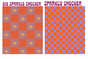 Checkered Patterns - trippy patterns, a Background Graphic by Dear Darling Design (Thumbnail 6 of 17)