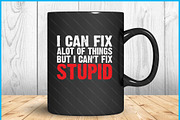 Humor Can’t Fix Stupid SVG PNG, an Object Graphic by Creativeusart (Thumbnail 3 of 4)