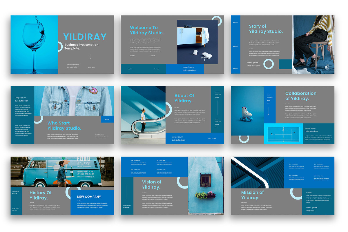 Yildiray– Business Google Slide, a Presentation Template by kreatifreya (Photo 2 of 5)