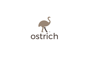 Ostrich Logo Design