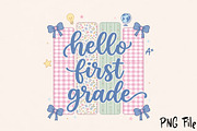 Hello First Grade, Back to School, a Seasonal Illustration by Rose Art (Thumbnail 1 of 7)