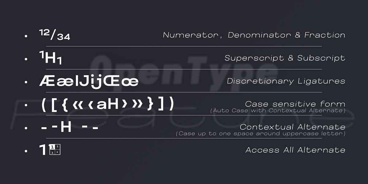 Maincode, a Sans Serif Font by Par Défaut (Photo 6 of 7)