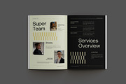 Black Beige Company Profile, a Brochure Template by Neermana (Thumbnail 4 of 11)