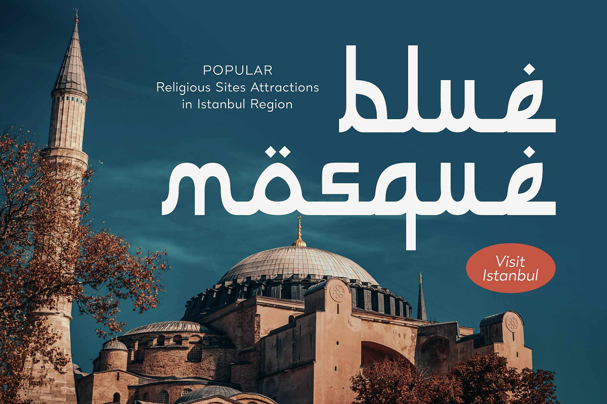 Tasbikh - Arabic Font Style, a Font by Runsell Studio (Photo 2 of 5)