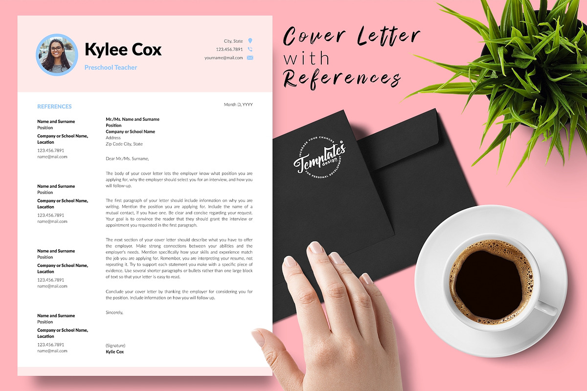 Teacher Resume Design / CV - Kylie, a Resume Template by Templates Design Co. (Photo 7 of 17)