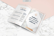 ROSE GOLD Magazine | PPT, a Presentation Template by Marigold Studios (Thumbnail 5 of 8)