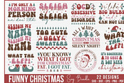 Hilarious Christmas SVG Bundle, an Object Graphic by BeeCraftR (Thumbnail 7 of 12)