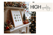 NEW YEAR Scene Frame Mockup, a Household Mockup by MOAROShop (Thumbnail 2 of 6)