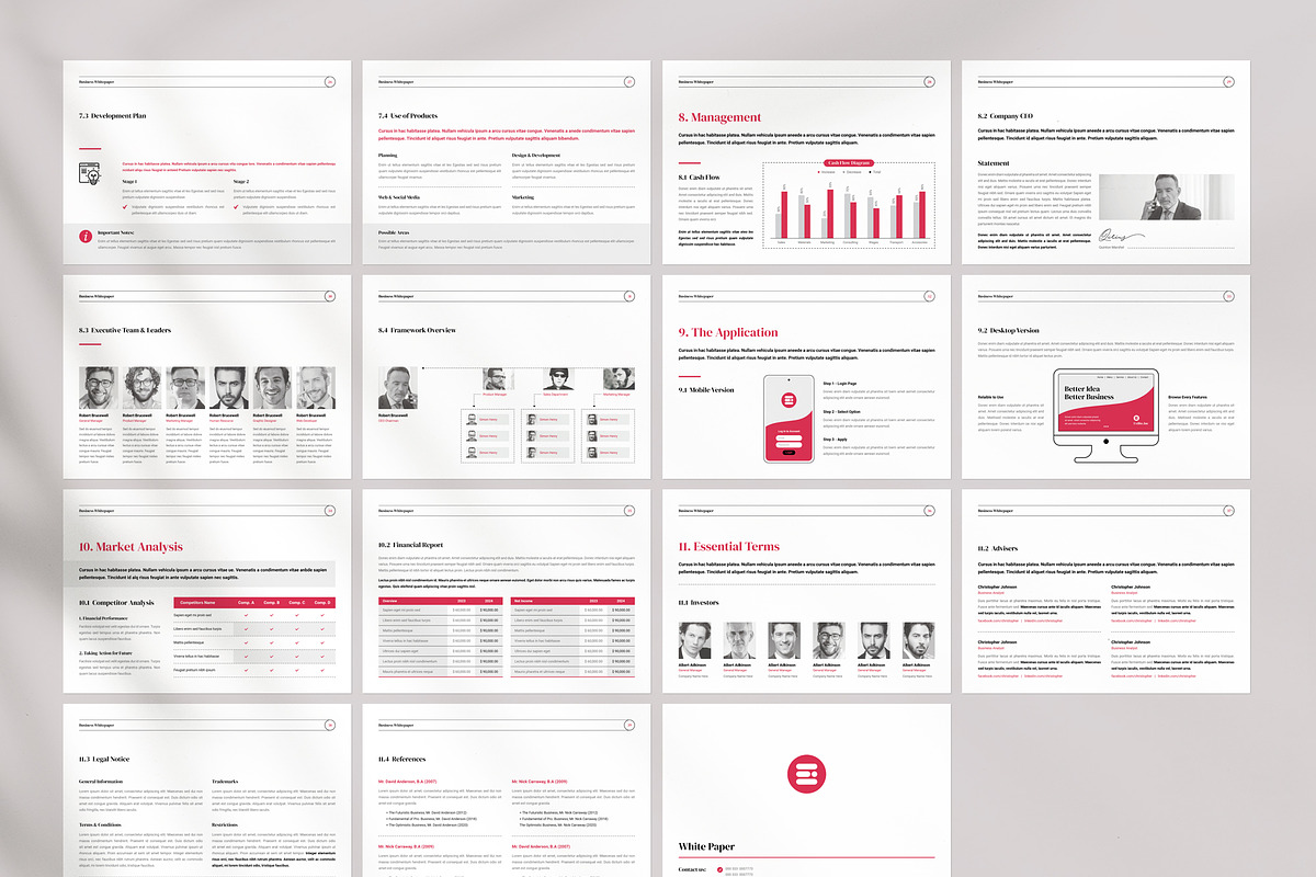 White Paper | Canva, Word, InDesign, a Brochure Template by Orcshape Studio (Photo 16 of 16)