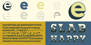 Slab Happy, a Slab Serif Font by Will Ryan (Thumbnail 2 of 5)