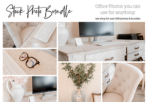 Office Stock Photos - Wood Desk