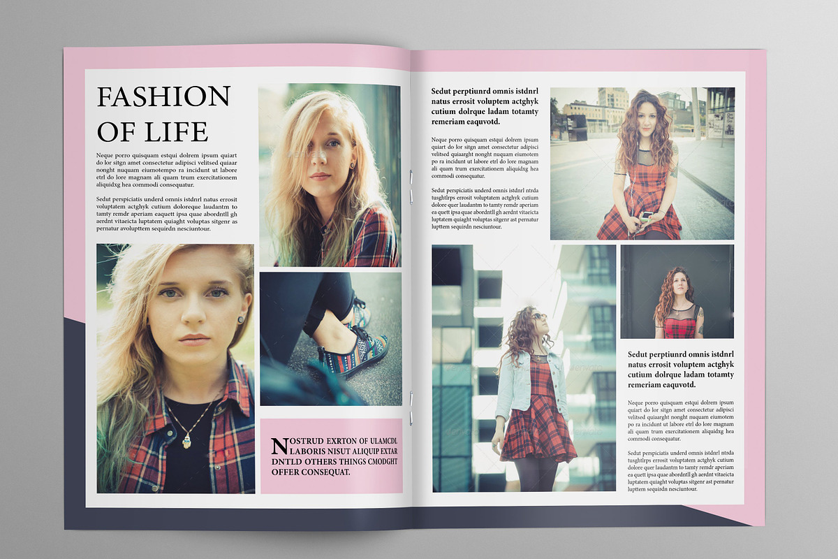 Fashion Lookbook Bundle, a Magazine Template by Template Shop (Photo 11 of 20)