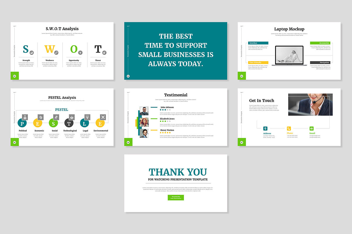 Creative Business Presentation PPT, a Presentation Template by Mighty-Slide (Photo 5 of 5)
