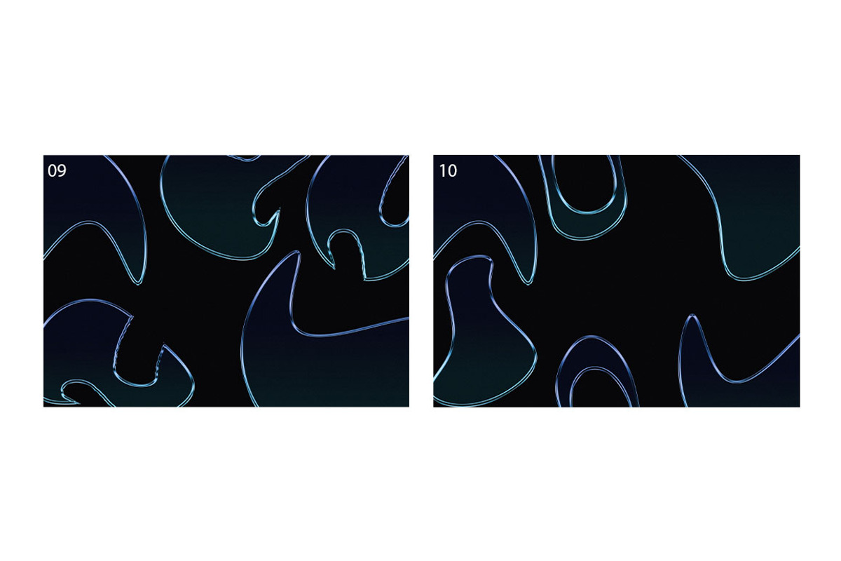 Neon Tide Shape Gradient Background, a Background Graphic by Eltypesstudio (Photo 4 of 11)