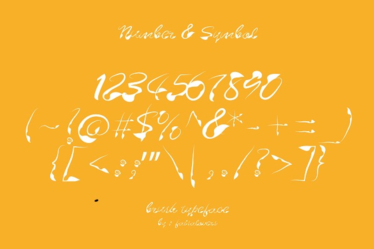 Sijbe font, a Script Font by khalwa.studio (Photo 5 of 9)