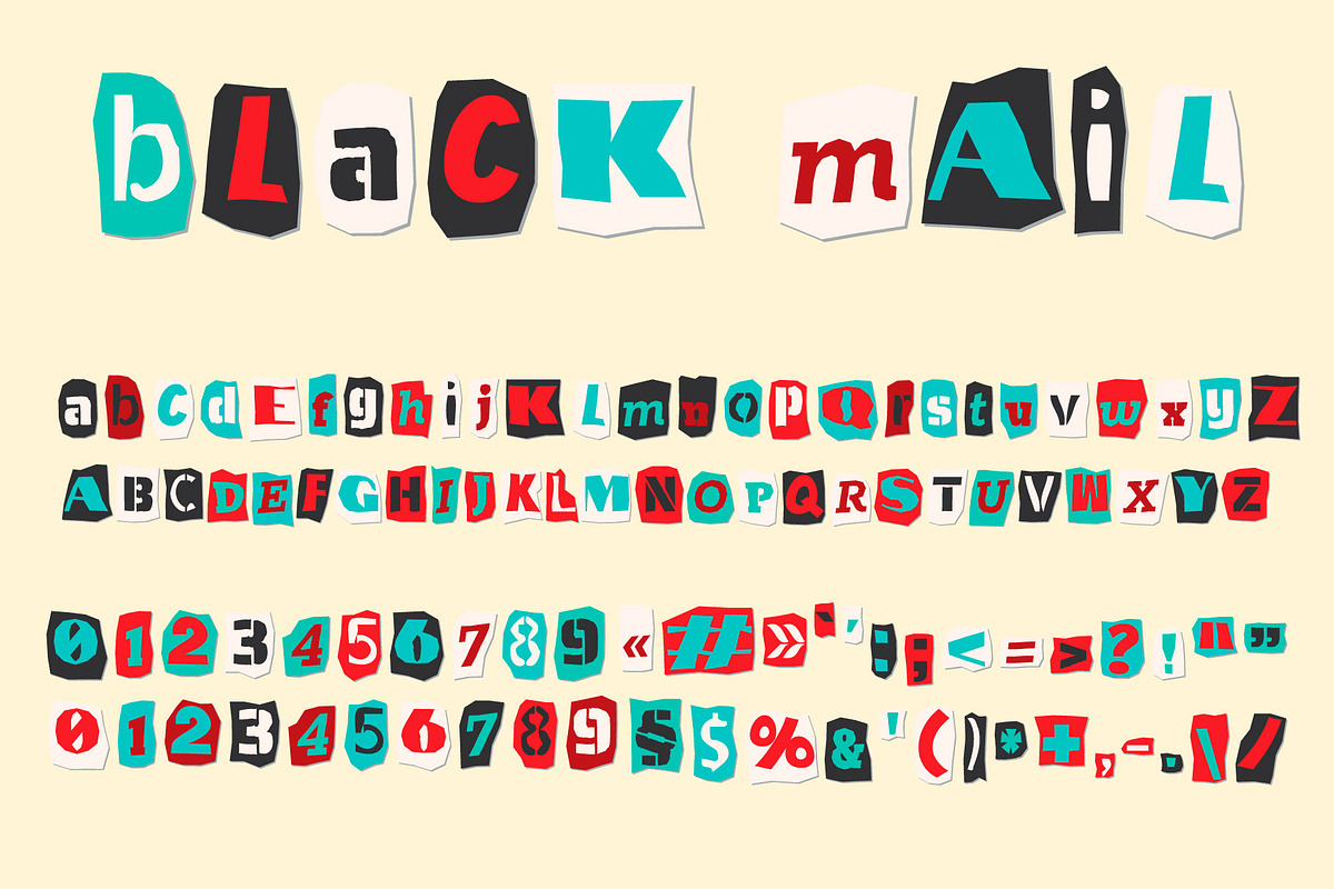 Cut News color font, a Blackletter Font by Zimages (Photo 3 of 9)