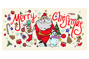 Christmas Greeting Card Illustration, a Decorative Illustration by singpentinkhappy (Thumbnail 5 of 10)