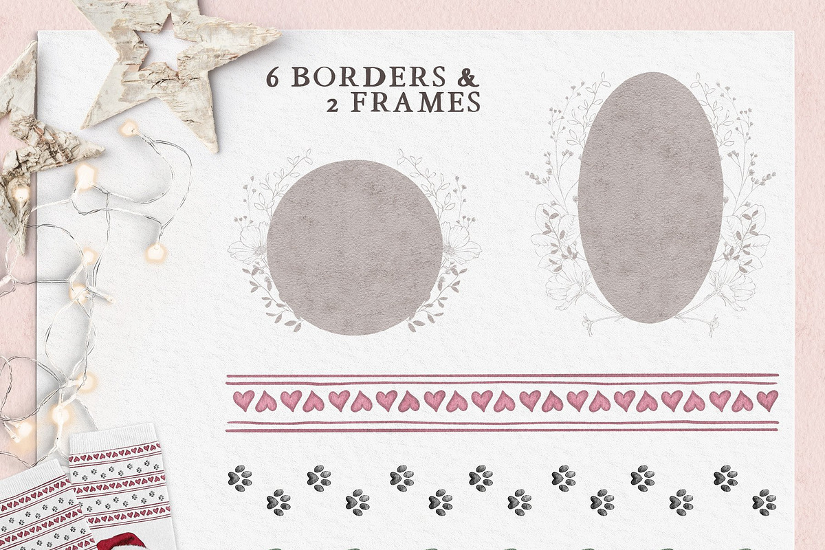Cat Illustrations Patterns & Borders, a Graphic by Pretty Little Lines (Photo 16 of 17)