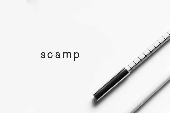Scamp A Font For People With Lots