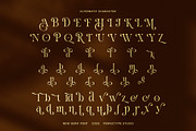 Bold Hiden Calligraphy Serif Font, a Serif Font by Perfectype (Thumbnail 6 of 7)
