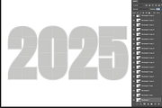 2025 Photo Collage, a Poster Template by AIW SOLUTIONS (Thumbnail 3 of 4)