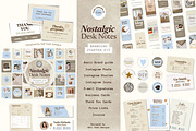 Nostalgic Branding Kit Canva, a Branding & Logo Template by Hell Yeah Designs (Thumbnail 1 of 19)