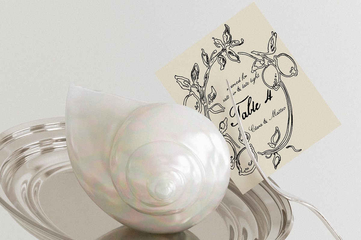 Raw Riviera: Coastal Line Art, an Object Illustration by Purple (Photo 12 of 16)